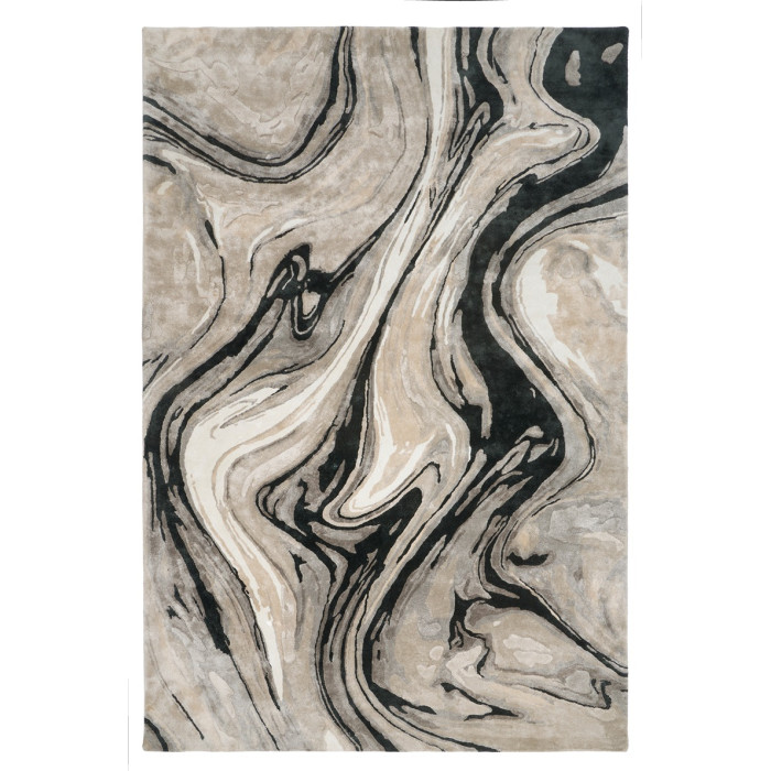 Alfombra BLUR BLACK (Colección Hecha a Mano)